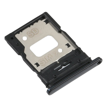 For xiaomi 11 Lite Sim Card Tray Black(Premium OEM)(SKU:1474314)