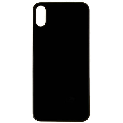 For iPhone X | Lens for back cover/Big Camera Hole/No Logo | Black(Aftermarket Plus)