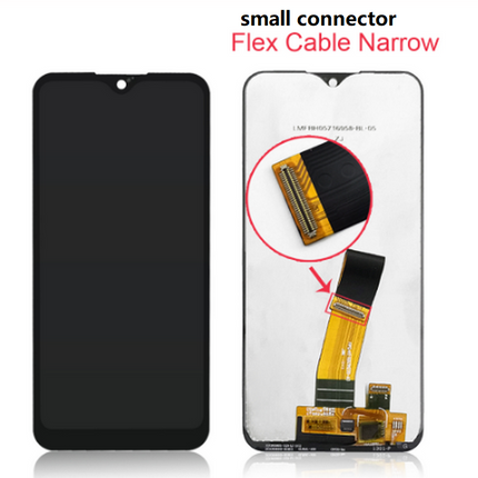 For Samsung Galaxy A01/A015/A01F | LCD Assembly/Small connector | Black(Refurbished)