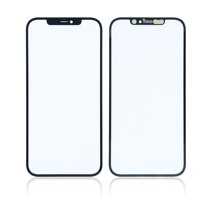 For iPhone 12 Pro max | Front Glass/Lens With OCA | Black(Aftermarket Plus)