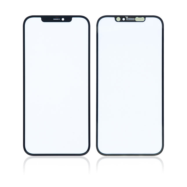 For iPhone 12 Pro max | Front Glass/Lens With OCA | Black(Aftermarket Plus)