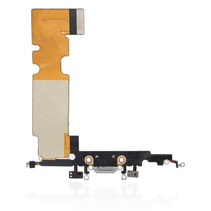 For iPhone 8 plus Charge Port Flex Cable/Gray White (Refurbished)***DE Warehouse***(SKU:1530792)