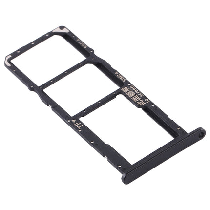For Huawei Y6P 	Sim Card Tray Black(Premium OEM)(SKU:1474095)