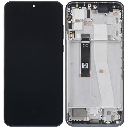 For Motorola Edge 30 Neo LCD Assembly With Frame | Black(Premium OEM)