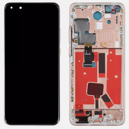 For Huawei P40 Pro | LCD Assembly With Frame | Gold(Premium OEM)