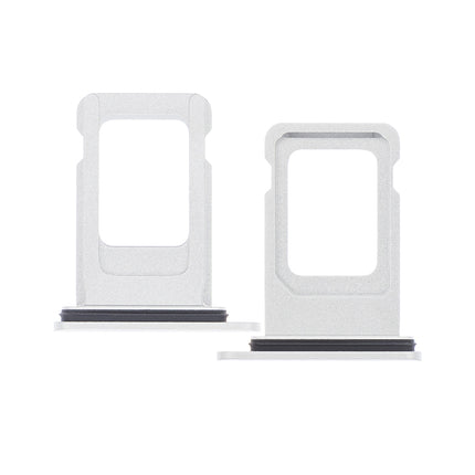 For iPhone XR Sim Card Tray/Single Card White(Premium OEM)(SKU:1089825)