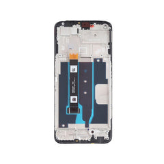 For Realme Narzo 30 5G LCD Assembly With Frame | Black(Refurbished)