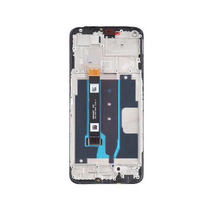 For Realme Narzo 30 5G LCD Assembly With Frame | Black(Refurbished)