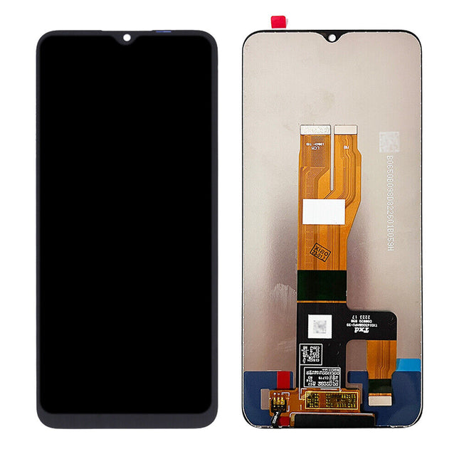 For Realme C33 LCD Assembly | Black(Refurbished)
