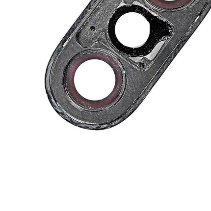 For iPhone Xs Camera Lens With Frame/Sticker Black(Premium OEM)(SKU:1091377)
