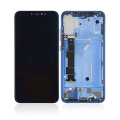 For xiaomi 8 | LCD Assembly with Frame | Blue(Refurbished)