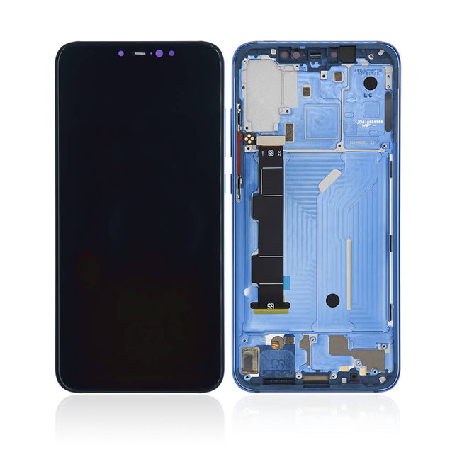 For xiaomi 8 | LCD Assembly with Frame | Blue(Refurbished)