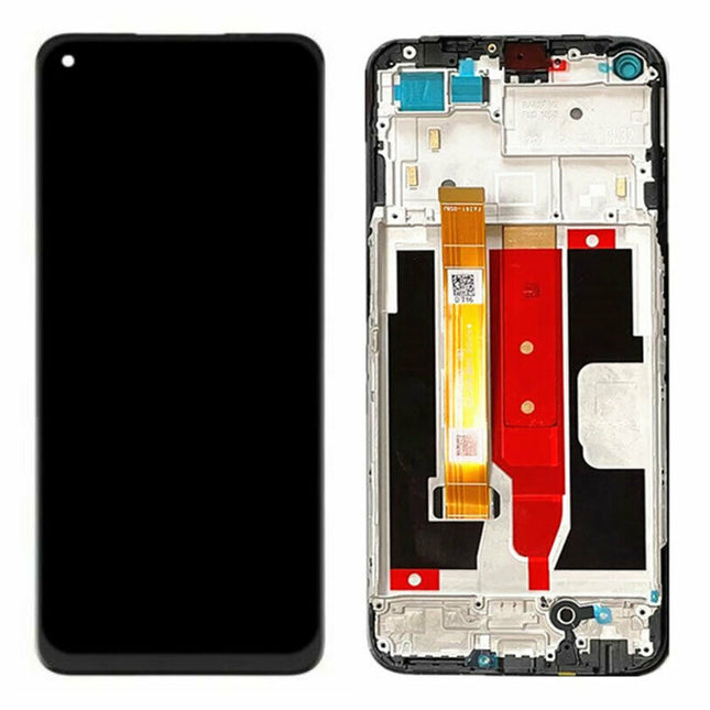 For Realme Realme 8/Realme 8 5G | LCD Assembly With Frame | Black(Aftermarket)