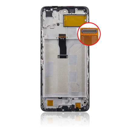 For Huawei P Smart 2021 LCD Assembly With Frame Black(Refurbished)(SKU:1452071)