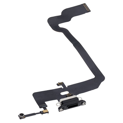 For iPhone Xs Charge Port Flex Cable Black (Refurbished)***DE Warehouse***(SKU:1530796)