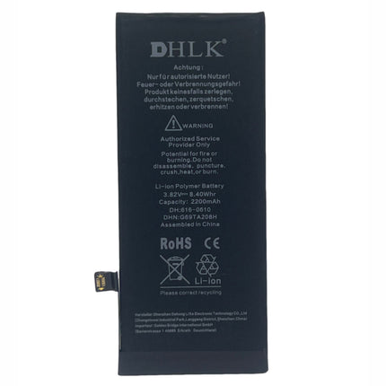 DHLK for iPhone SE 2020 | Battery with sticker High Capacity 2200 mAh ***DE warehouse***