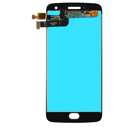 For Motorola G5 Plus LCD Assembly(No Logo) Black(Refurbished)(SKU:1463856)