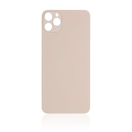 For iPhone 11 Pro Max Lens for back cover/Big Camera Hole/No Logo Gold(Aftermarket Plus)(SKU:1348540)