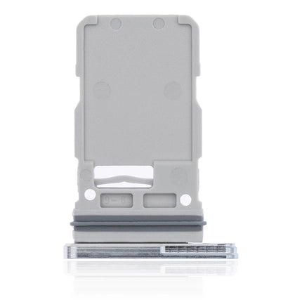 For Samsung Galaxy S21 Ultra 5G/G998 Sim Card Tray/Single Card Silver(Premium OEM)(SKU:1479898)