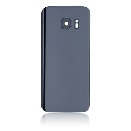 For Samsung Galaxy S7/G930 Back Cover With Camera Cover(No Logo) Black(Aftermarket Plus)(SKU:1087196)