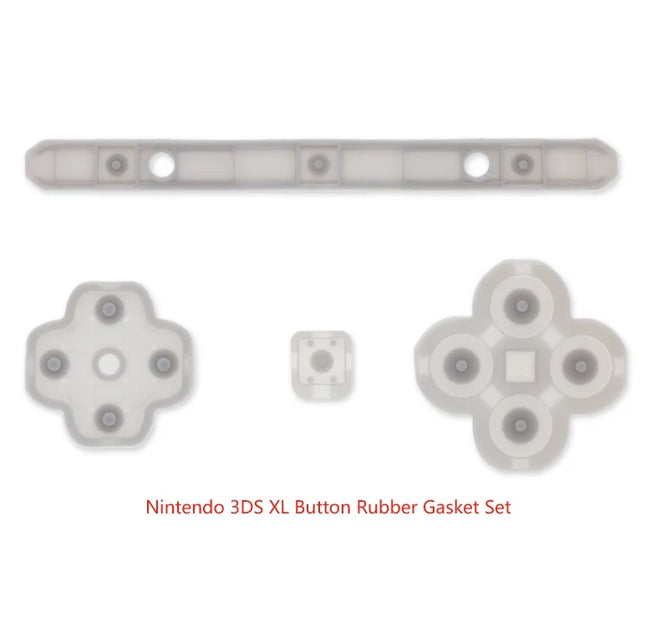 Nintendo 3DS XL Button Rubber Gasket Set / NEW
