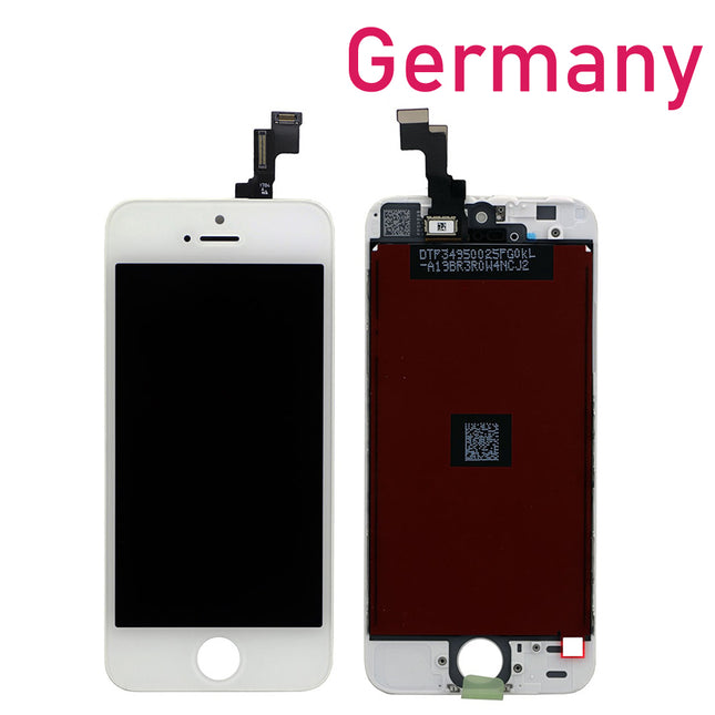 For iPhone SE LCD Assembly | White (Aftermarket)***DE Warehouse***