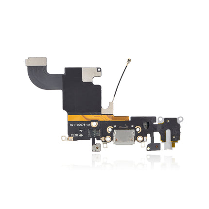 For iPhone 6s Charge Port Flex Cable/Earphone Flex Cable White(Premium OEM)(SKU:1075010)