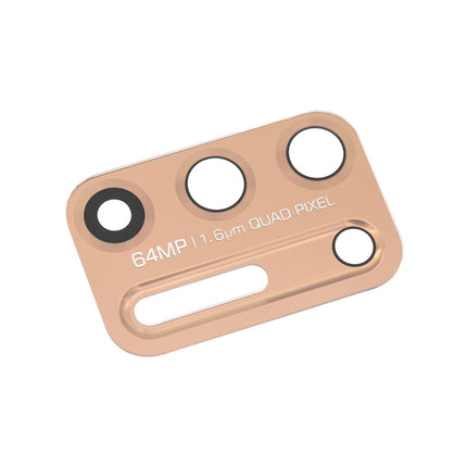For Motorola G9 Plus Camera Lens With Sticker Gold (Aftermarket Plus)(SKU:1441527)