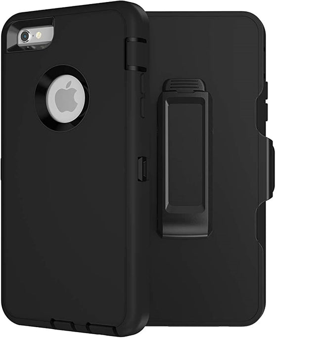 For iPhone 6 Plus no logo phone case|Black