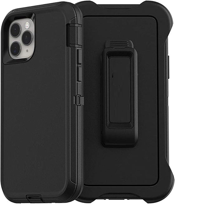 For iPhone 11 Pro Max no logo phone case|Black