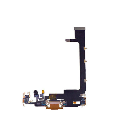 For iPhone 11 Pro Max Charge Port Flex Cable without IC Gold(Refurbished)(SKU:1480218)