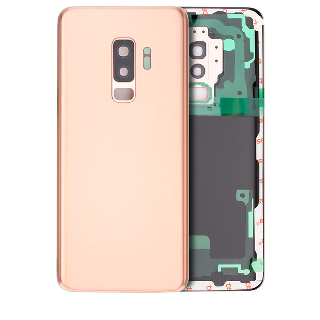 For Samsung Galaxy S9 Plus/G965 | Back Cover With Camera Cover(No Logo) | Gold(Aftermarket Plus)