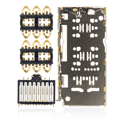 For Samsung Galaxy A50/A505F/A10/A20E/A50/A40/A750 Sim Card Reader (Premium OEM)(SKU:1134907)