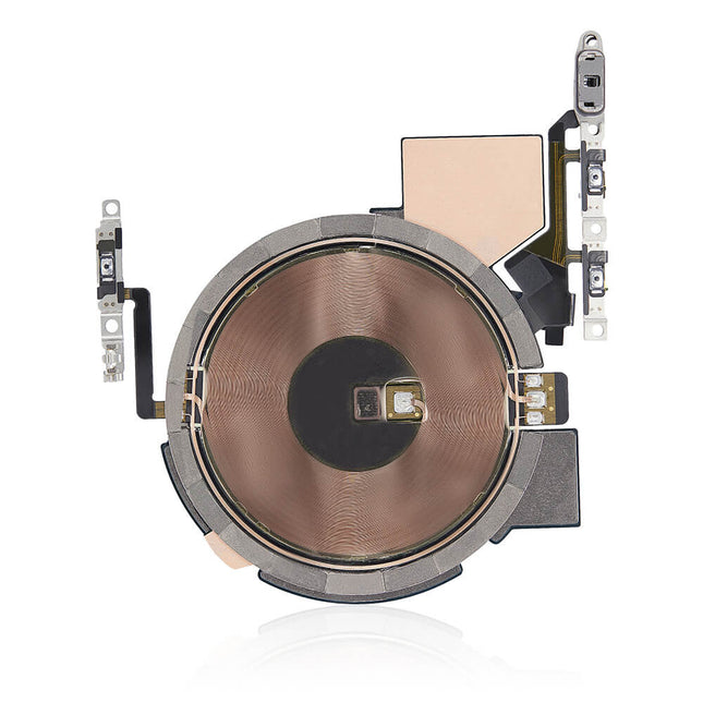 For iPhone 14 pro | Volume On/Off Flex Cable With Wireless charging coil(Premium OEM)