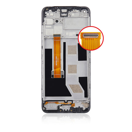 For OPPO A53 2020 / A53S LCD Assembly With Frame Black(Refurbished)(SKU:1494790)
