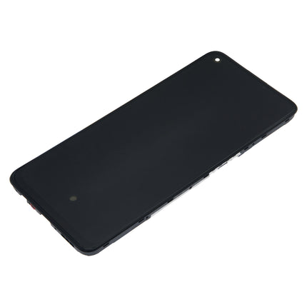 For OnePlus Nord N20 5G OLED assembly With Frame Black (Refurbished)(SKU:1529047)