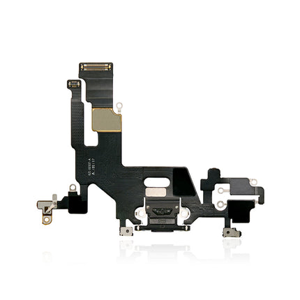 For iPhone 11 Charge Port Flex Cable Black (Refurbished)***DE Warehouse***(SKU:1530781)