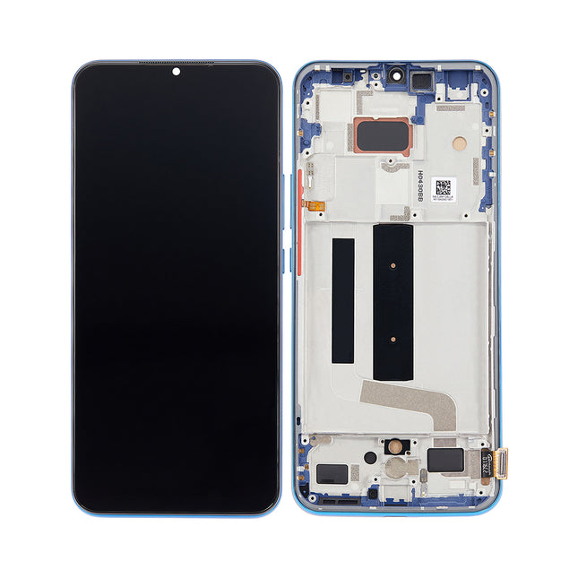 For xiaomi 10 Lite | LCD Assembly With Frame | Blue(Refurbished)