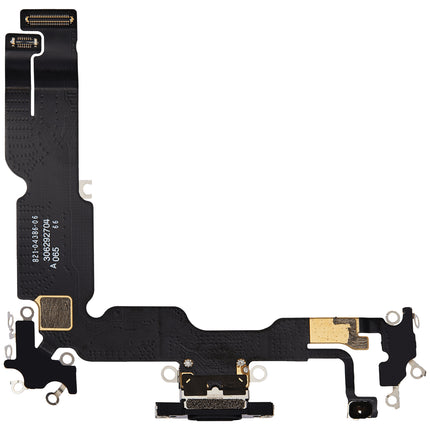 For iPhone 15 Plus Charge Port Flex Cable Black (Refurbished)(SKU:1554748)