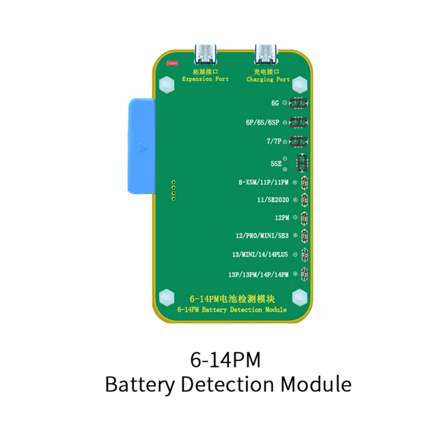 JCID JC for iPhone 6-14PM battery detection module / for iPhone/iPad Battery read and write (used with Pro1000S+V1S Pro)