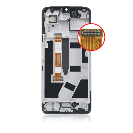 For OnePlus Nord N300 5g LCD Assembly With Frame Black (Premium OEM)(SKU:1554731)