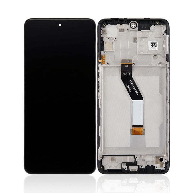 For Xiaomi Poco M4 5G LCD Assembly With Frame/Redmi Note 11E /Redmi 10 5G | Black(Refurbished)