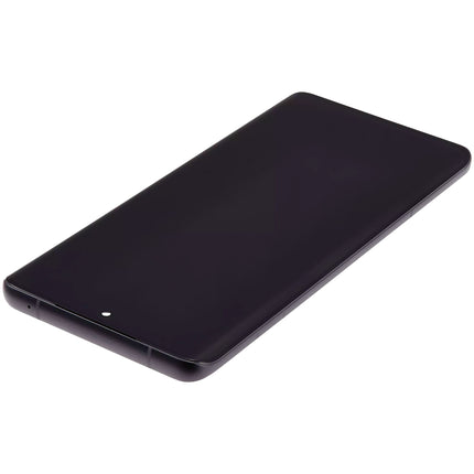 For Motorola Edge 50 pro OLED assembly With Frame Black Premium OEM (SKU:1563099)