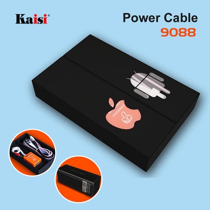 Kaisi 9088 Power Boot Cable for iPhone 6-14 series / Samsung Xiaomi Huawei Oppo / DC Power Cord***DE Warehouse***(SKU:1496339)