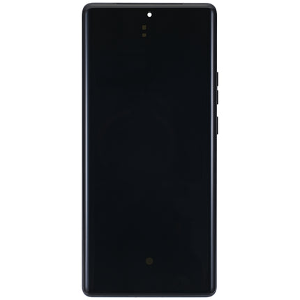 For Motorola Edge 40 Pro OLED assembly With Frame Black (Premium OEM)(SKU:1532348)