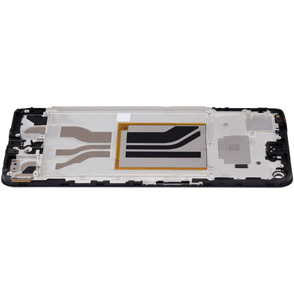 For Realme GT2 / OLED assembly With frame / black  (Refurbished)(SKU:1496500)
