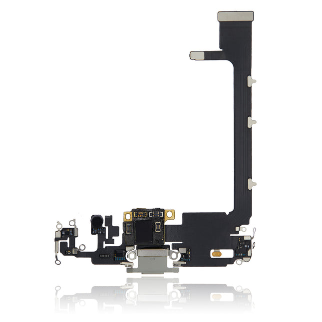 For iPhone 11 Pro Max | Charge Port Flex Cable With IC | White(Refurbished)