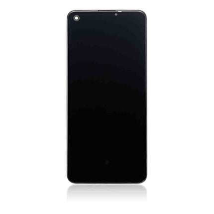 For OPPO A74 5G LCD Assembly with Frame Black(Refurbished)(SKU:1497138)