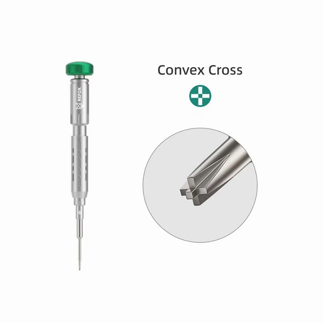 REFOX RS2 2D Convex Cross 2.5mm Screwdriver-D