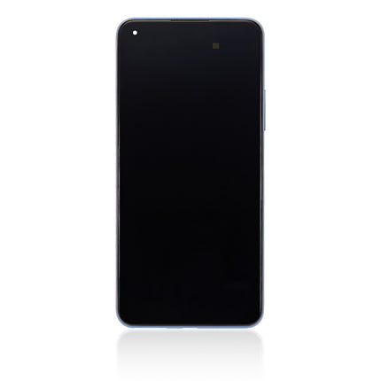 For xiaomi 11 Lite/Xiaomi 11 Lite 5G OLED assembly With Frame Blue(Premium OEM)(SKU:1477100)